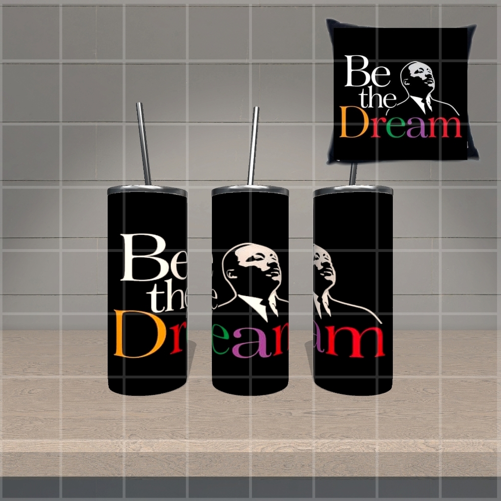 Black History tumbler and pillow